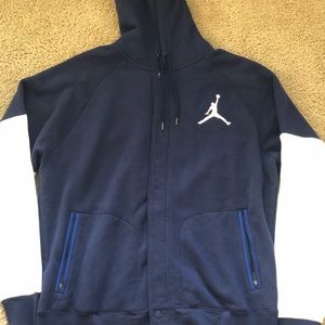 Navy Blue Jordan Sports Hoodie